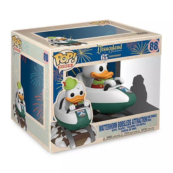 Disney Donald Matterhorn Bobsleds Funko Pop - Picture 9 of 9